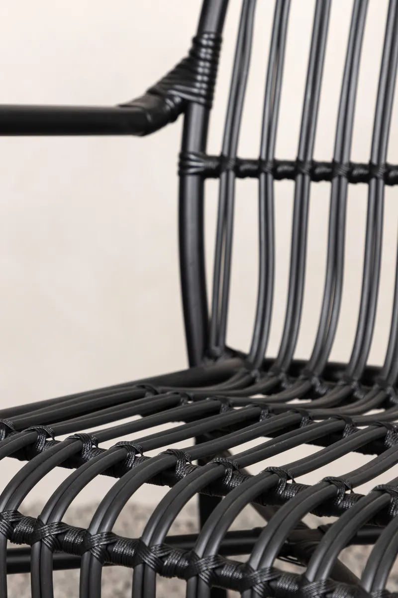 Rizal Gartensessel aus Aluminium, im Wohnraum, Ansicht 3