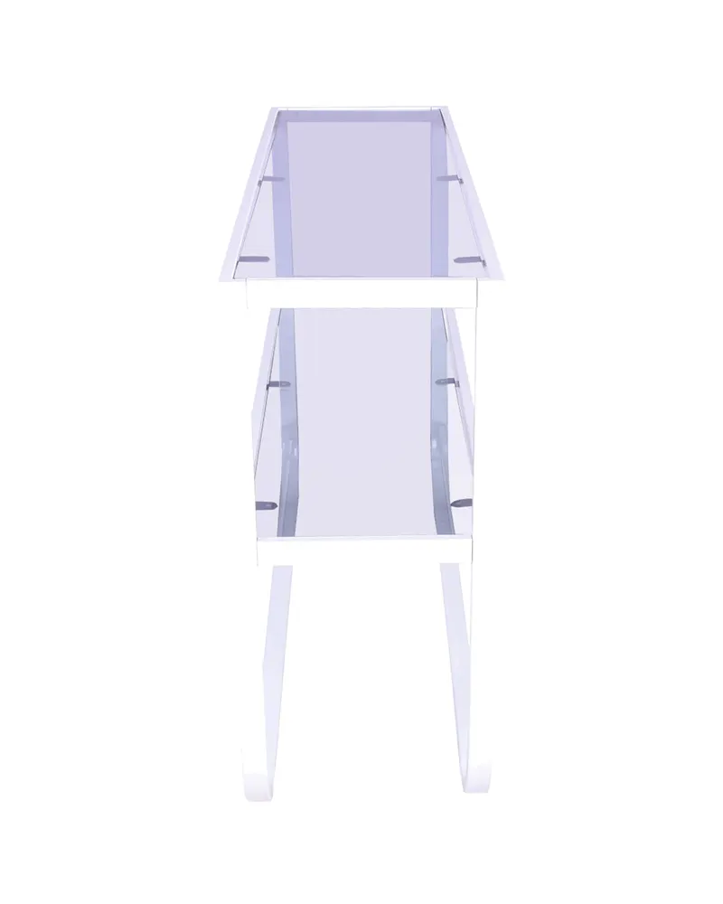 Rocker Beistelltisch mit Rauchglas, Ansicht 4