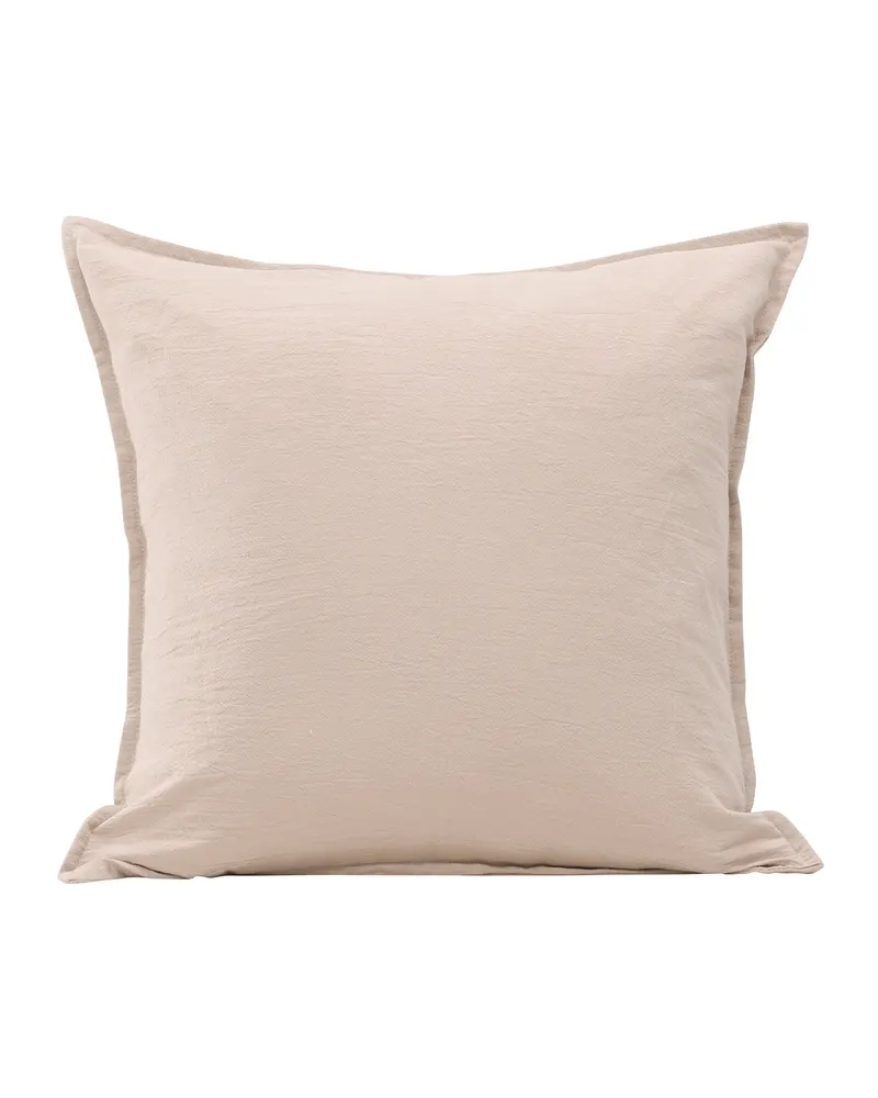 Ronja Kissenbezug aus Baumwolle in 45 × 45 cm, Beige, Ansicht 1