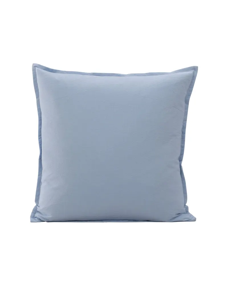 Ronja Kissenbezug aus Baumwolle in 45 × 45 cm, Hellblau, Ansicht 1