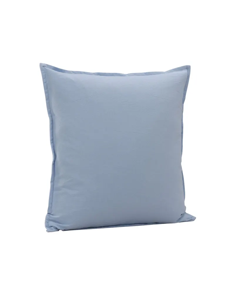 Ronja Kissenbezug aus Baumwolle in 45 × 45 cm, Hellblau, Ansicht 4