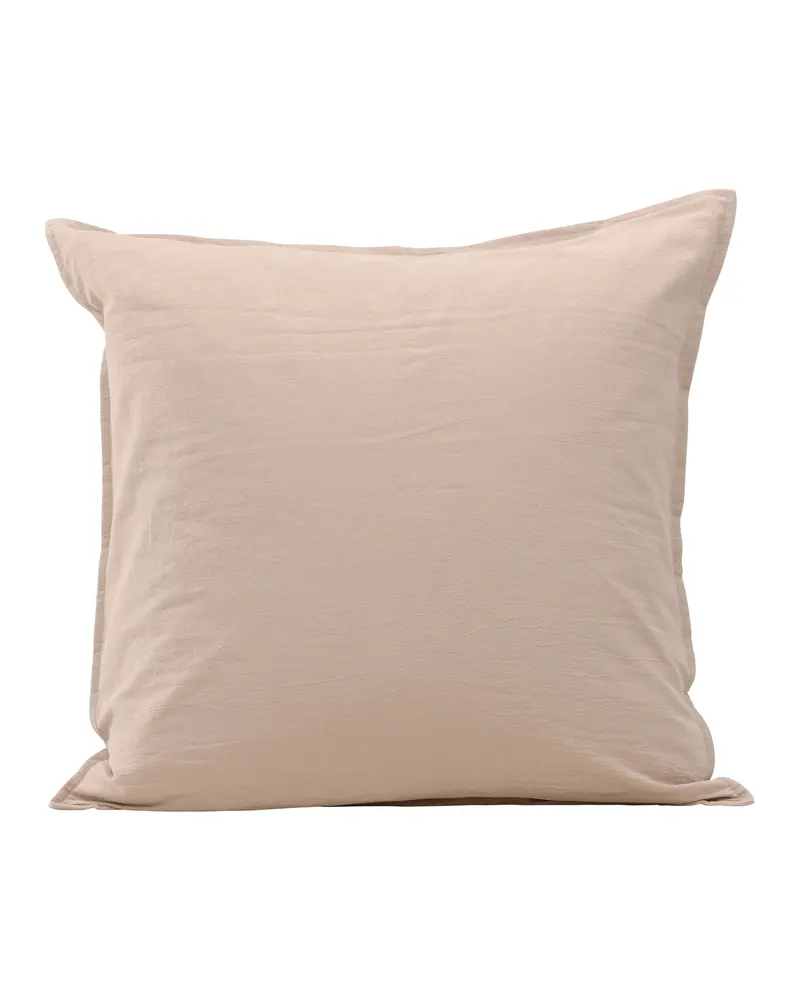 Ronja Kissenbezug aus Baumwolle in 60 × 60 cm, Beige, Ansicht 1