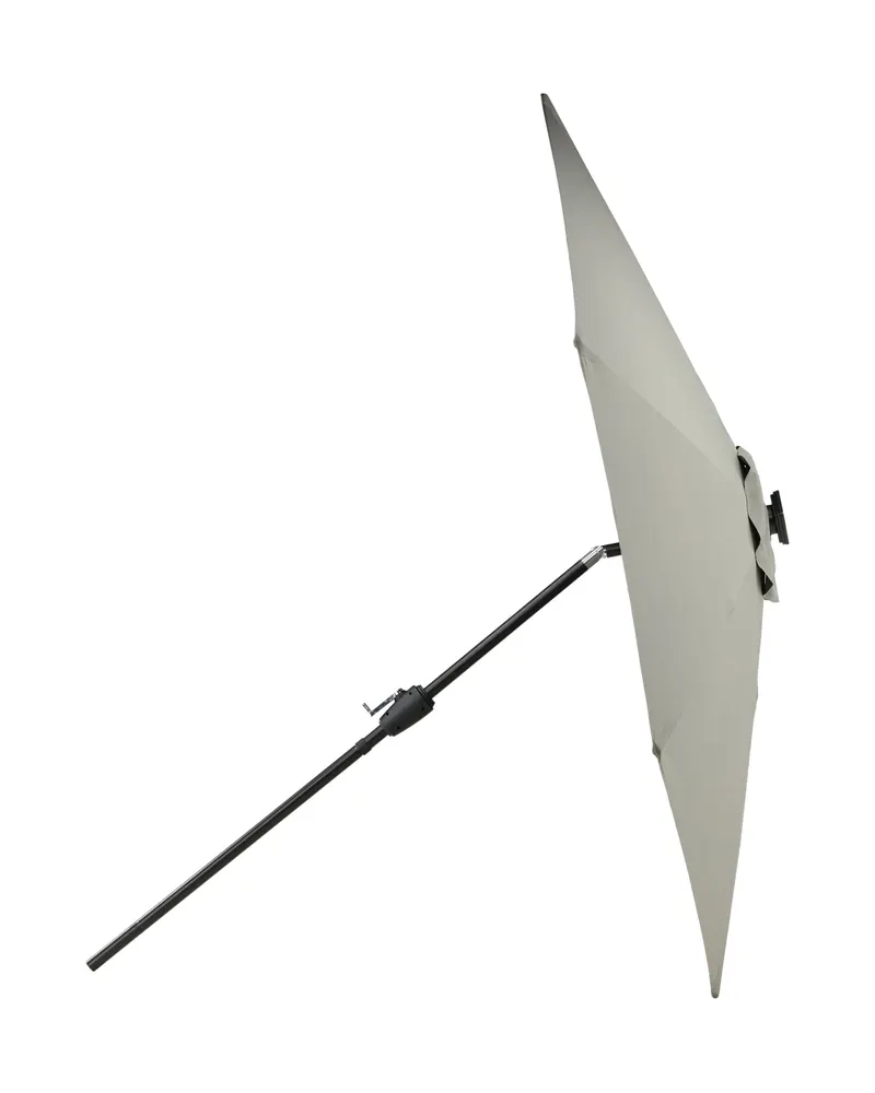 Sabal Sonnenschirm 270 × 270 cm mit LED in Grau, Ansicht 18