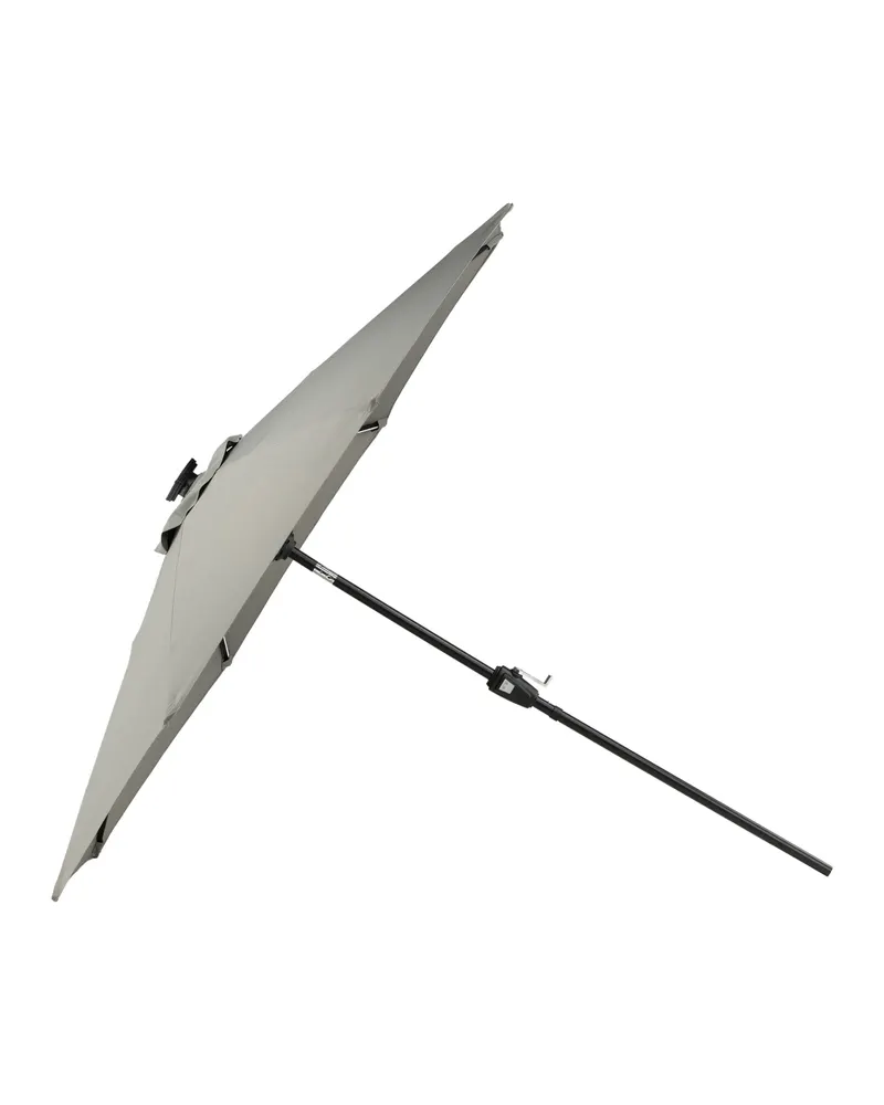 Sabal Sonnenschirm 270 × 270 cm mit LED in Grau, Ansicht 2