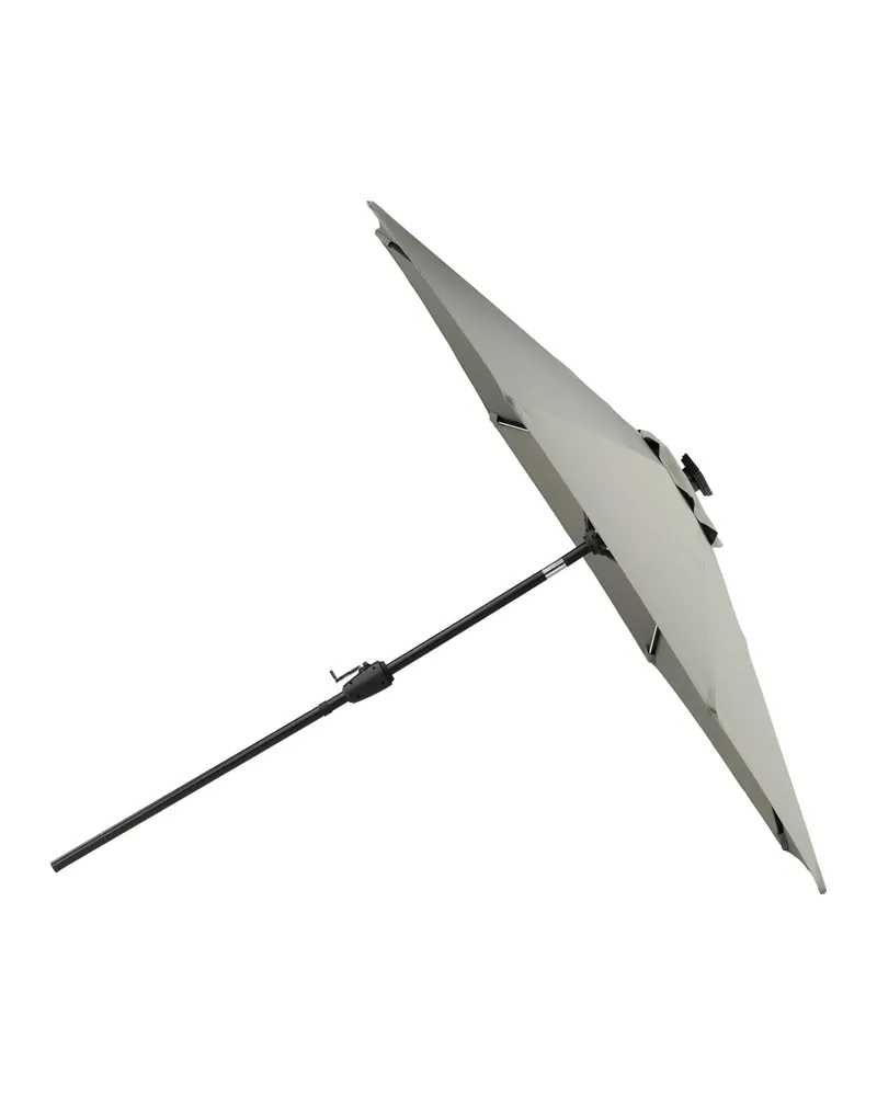 Sabal Sonnenschirm 270 × 270 cm mit LED in Grau, Ansicht 8