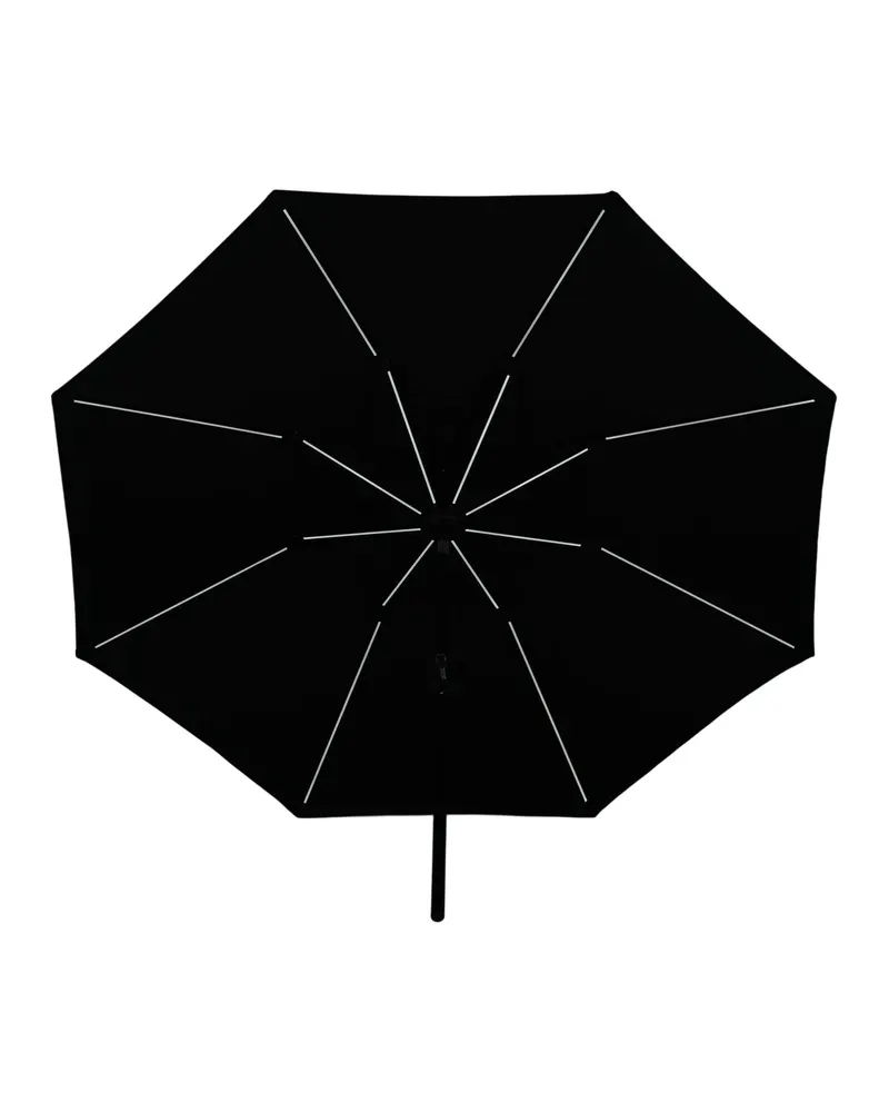 Sabal Sonnenschirm 270 × 270 cm mit LED in Schwarz, Ansicht 14