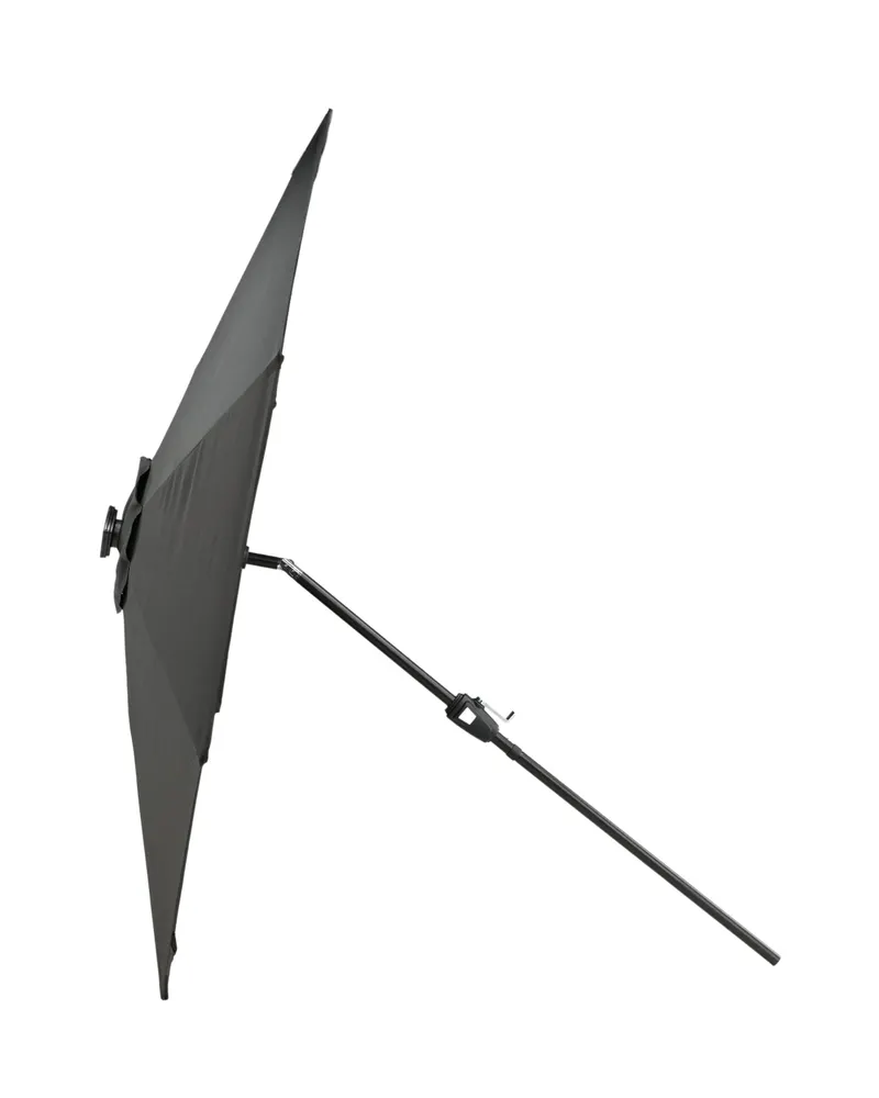 Sabal Sonnenschirm 270 × 270 cm mit LED in Schwarz, Ansicht 17