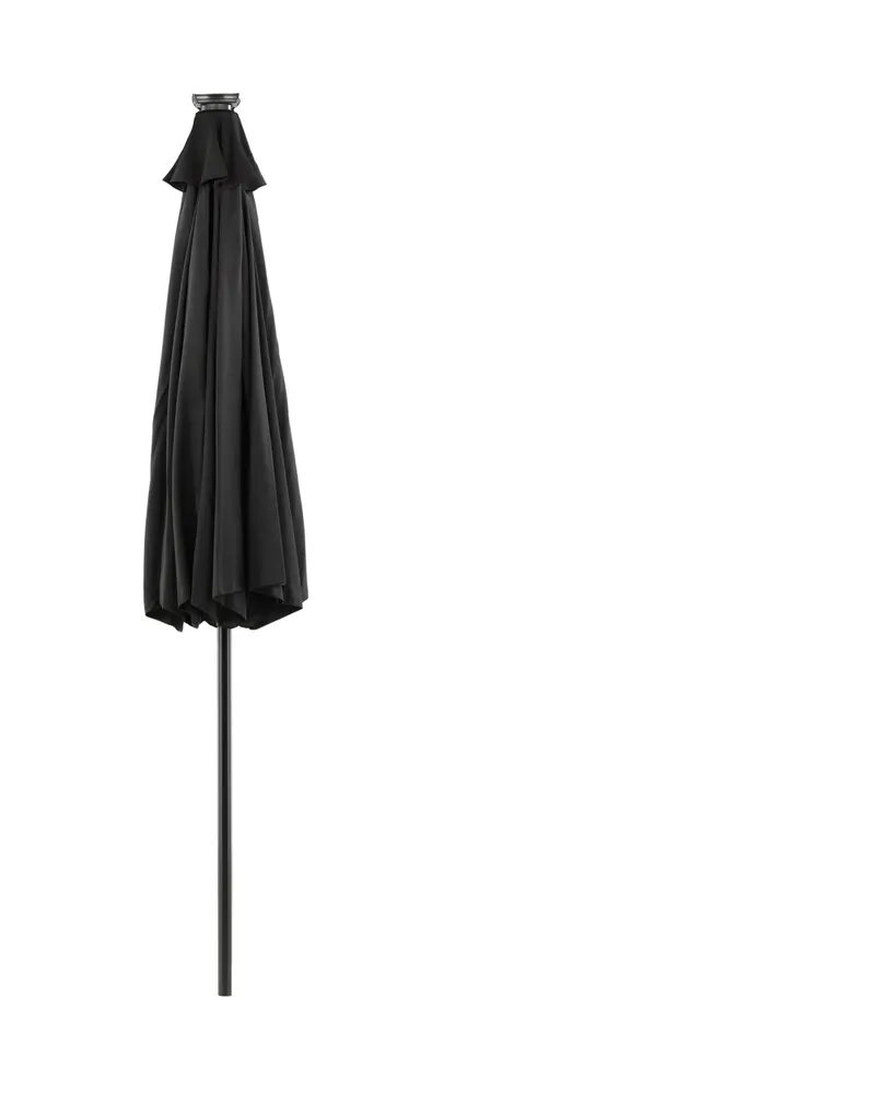 Sabal Sonnenschirm 270 × 270 cm mit LED in Schwarz, Ansicht 19