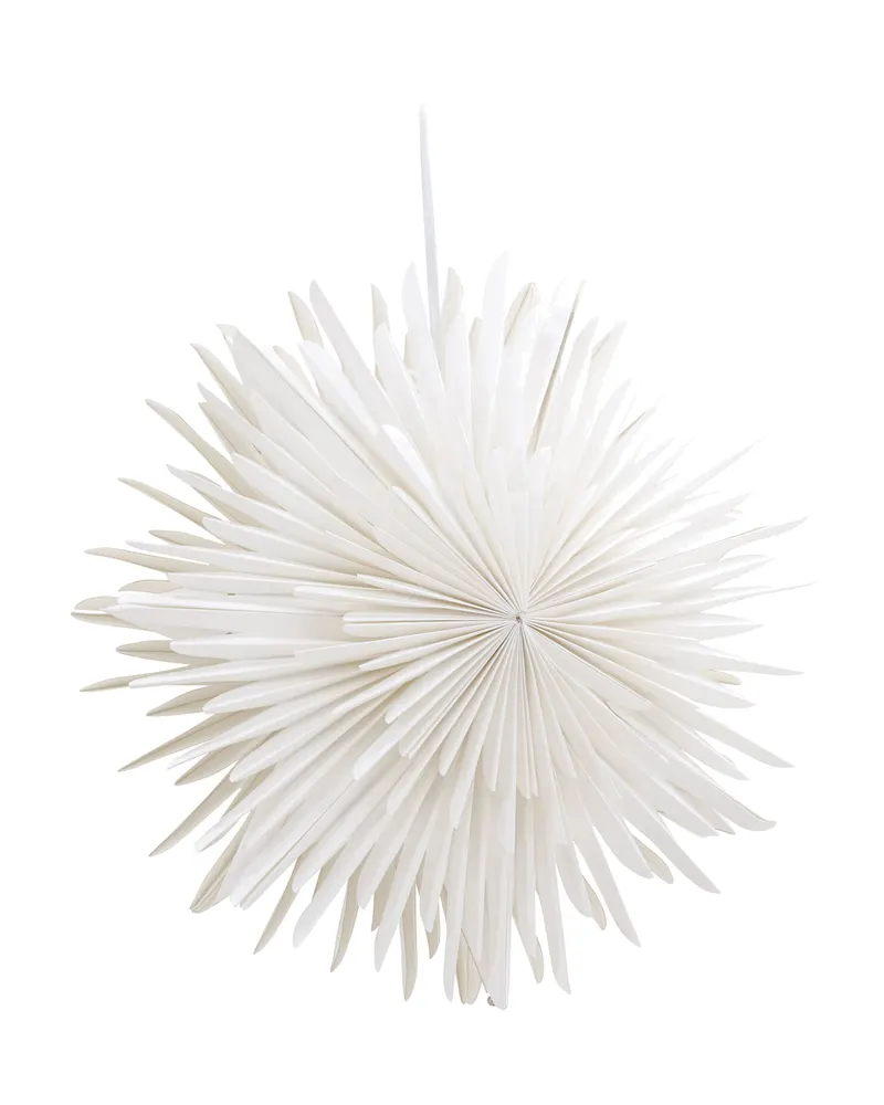 Sälen Papierstern Hängelampe in Ø 35 cm, Weiß, Ansicht 3