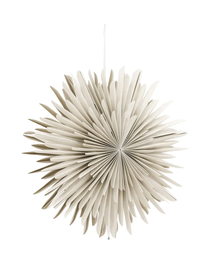 Sälen Papierstern Hängelampe in Ø 46 cm, Beige, Ansicht 2