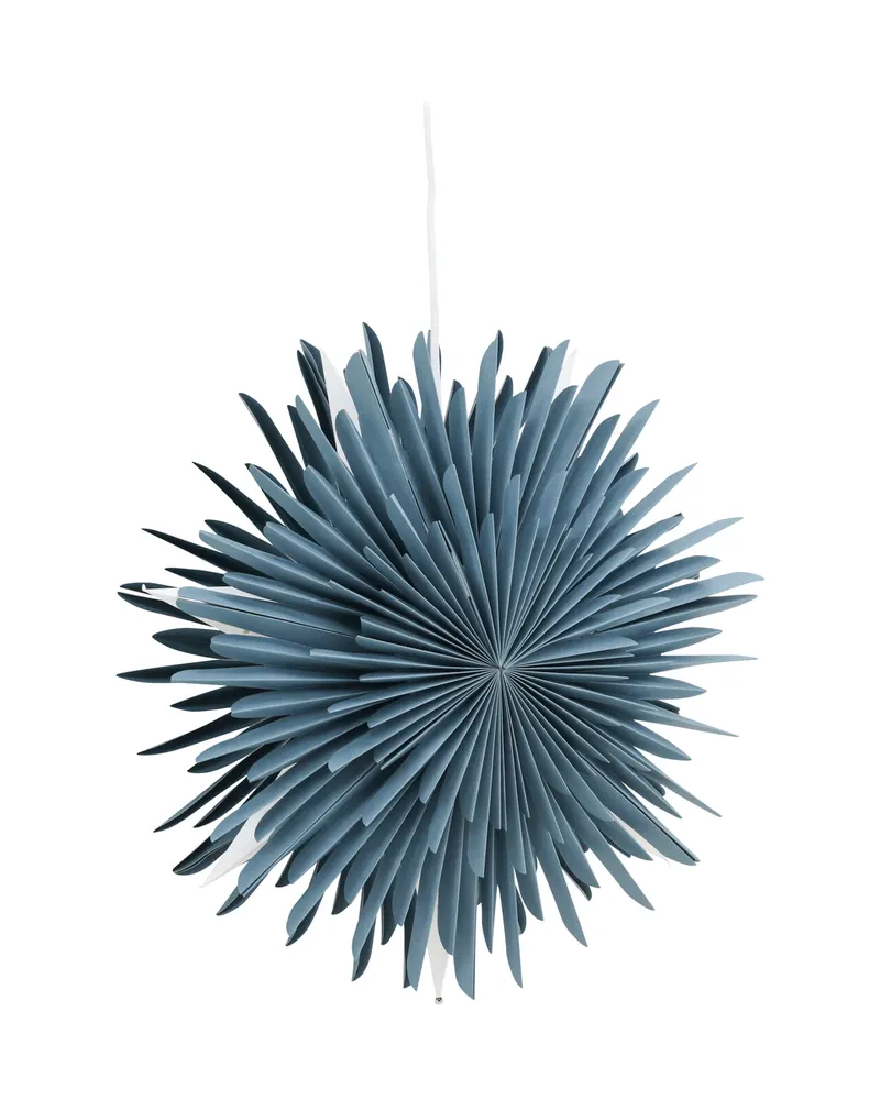 Sälen Papierstern Hängelampe in Ø 46 cm, Blau, Ansicht 3