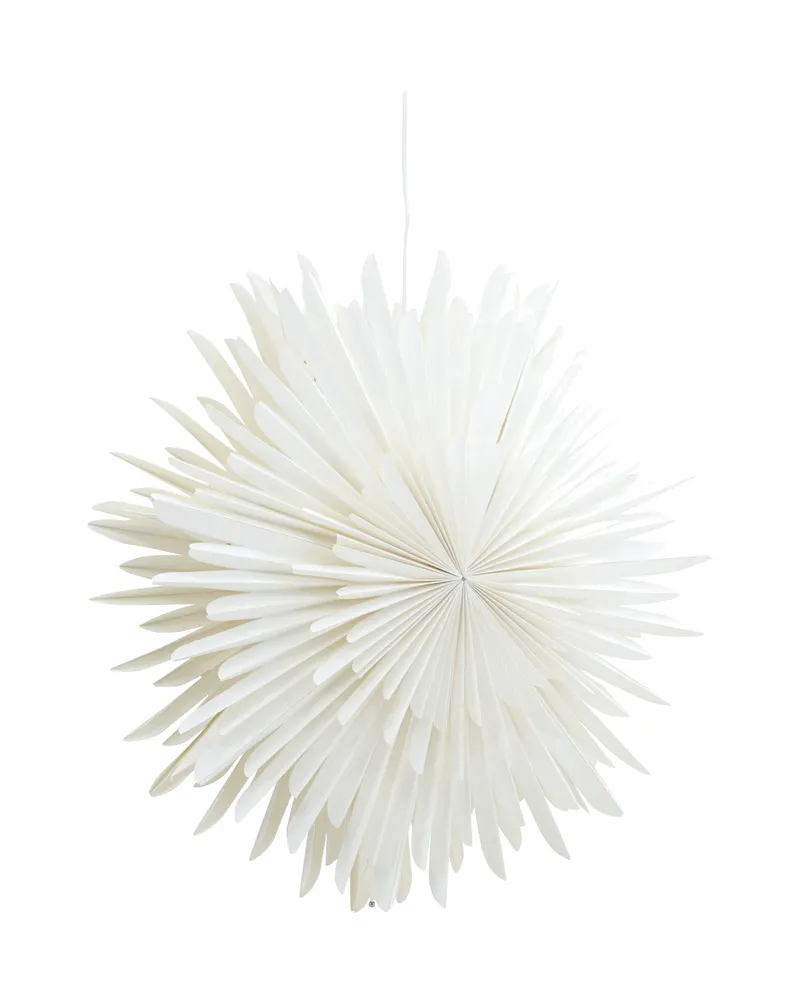 Sälen Papierstern Hängelampe in Ø 60 cm, Weiß, Ansicht 3