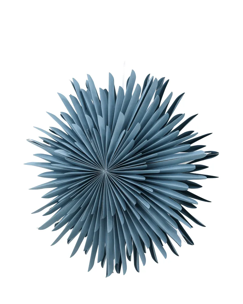 Sälen Papierstern Hängelampe in Ø 60 cm, Blau, Ansicht 2