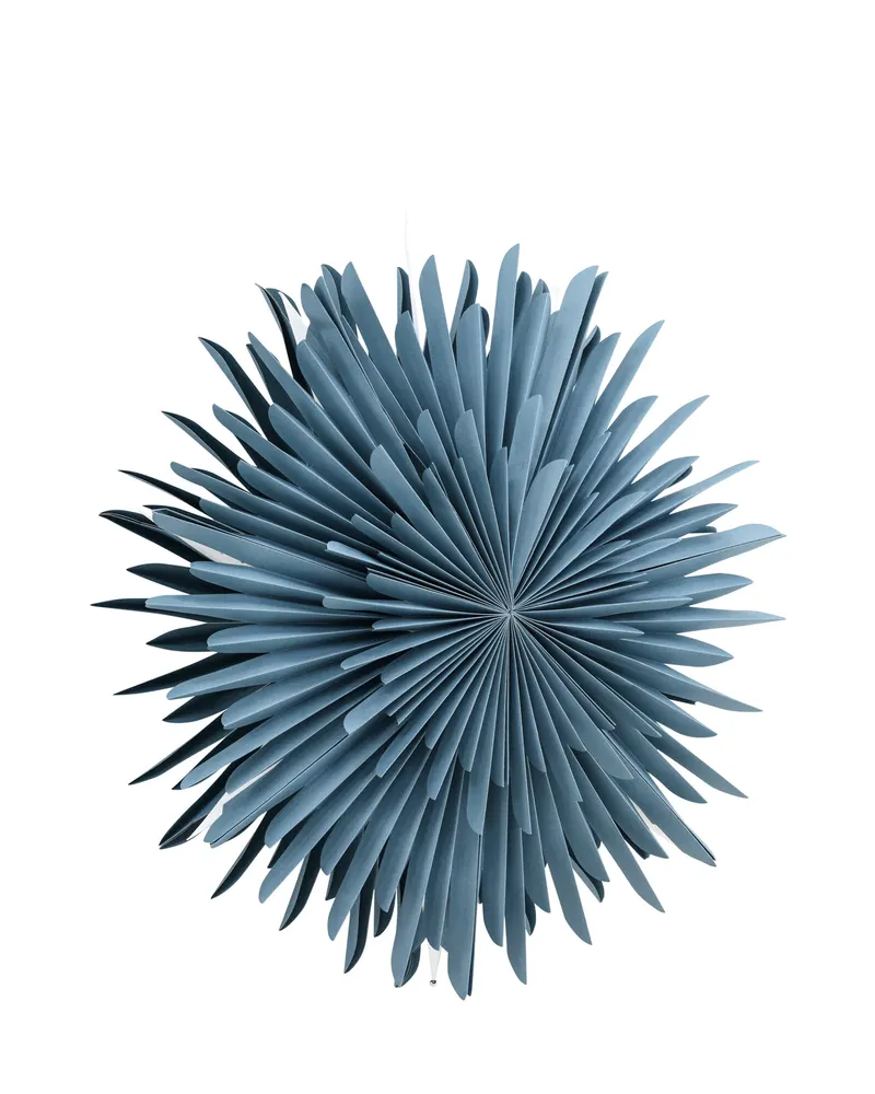 Sälen Papierstern Hängelampe in Ø 60 cm, Blau, Ansicht 3