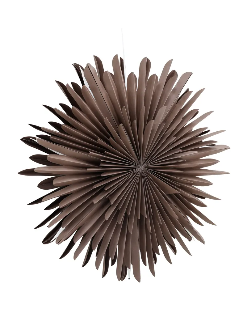 Sälen Papierstern Hängelampe in Ø 80 cm, Beige, Ansicht 3