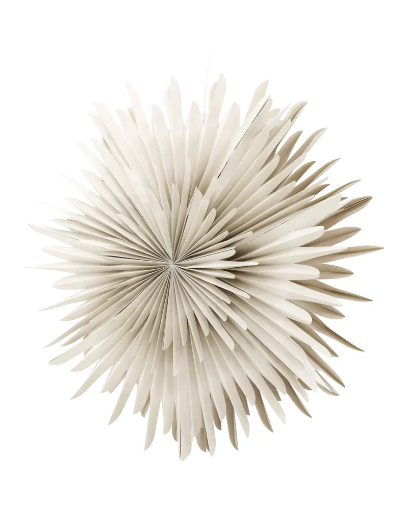 Sälen Papierstern Hängelampe in Ø 100 cm, Beige, Ansicht 2