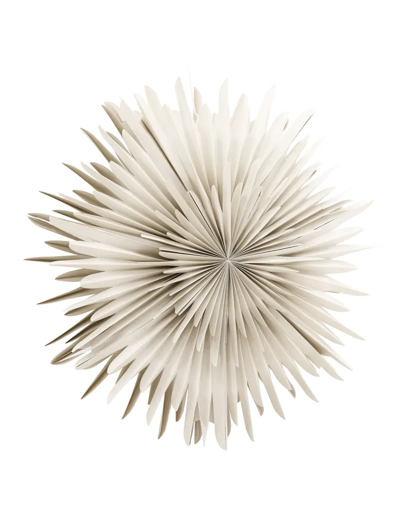 Sälen Papierstern Hängelampe in Ø 100 cm, Beige, Ansicht 3