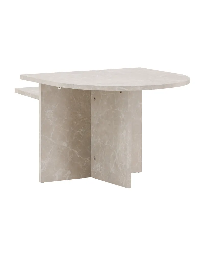 Sala Couchtisch in Marmoroptik aus zwei Tischen, Ansicht 12