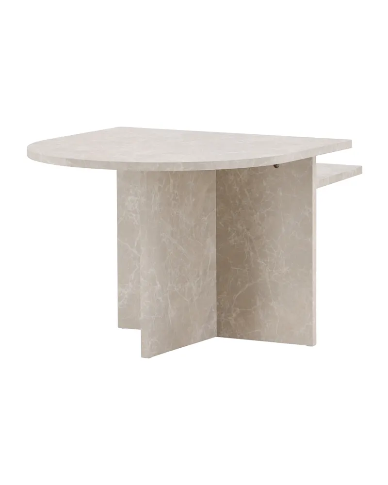 Sala Couchtisch in Marmoroptik aus zwei Tischen, Ansicht 4
