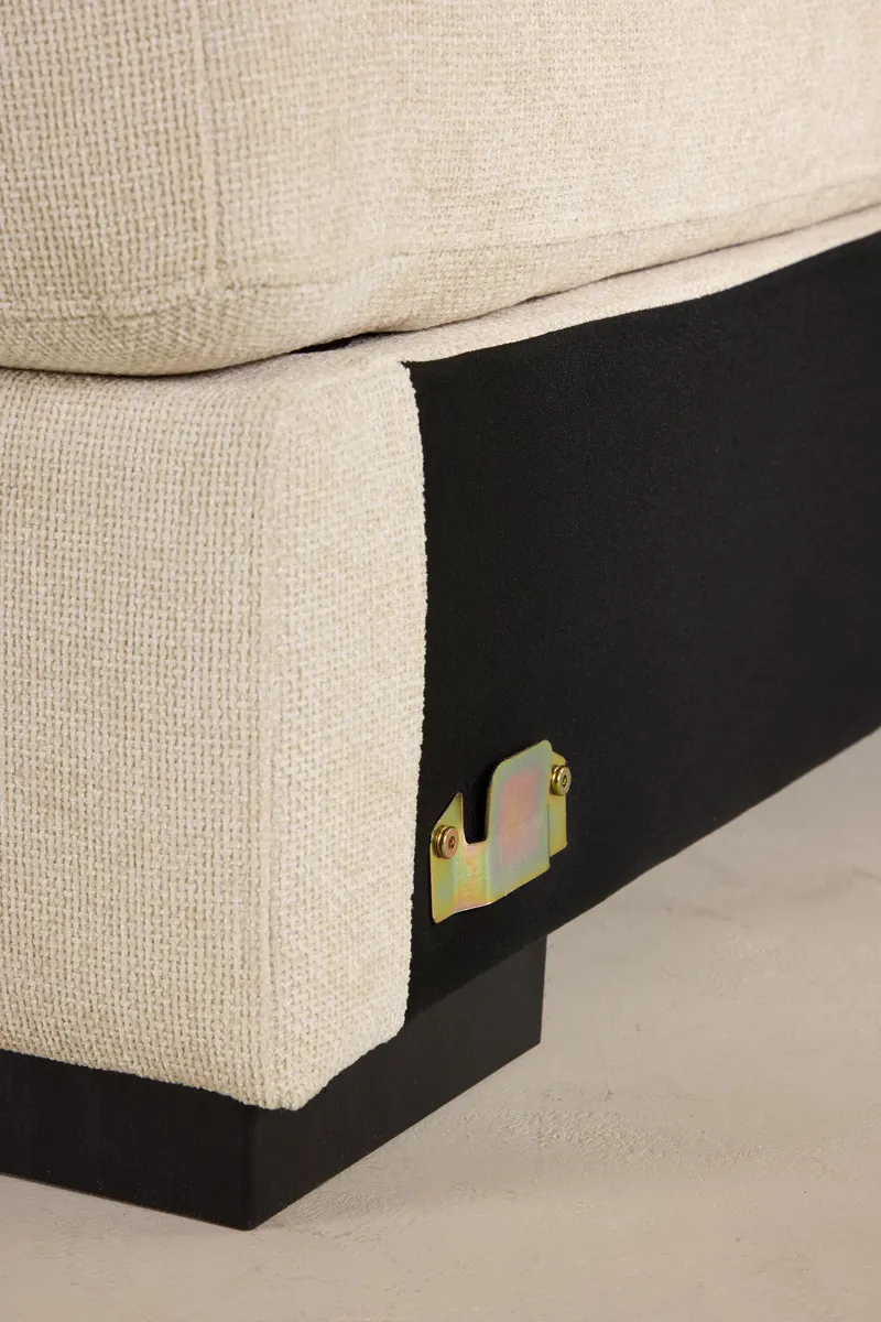 Salerno Sofa-Mittelmodul, im Wohnraum, Ansicht 2