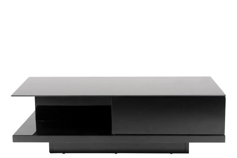 Couchtisch 120 × 60 × 36 cm, schwarz, Ansicht 1