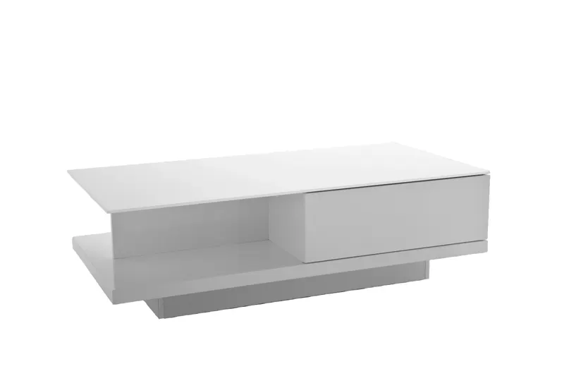 Couchtisch 120 × 60 × 36 cm, weiß, Ansicht 2