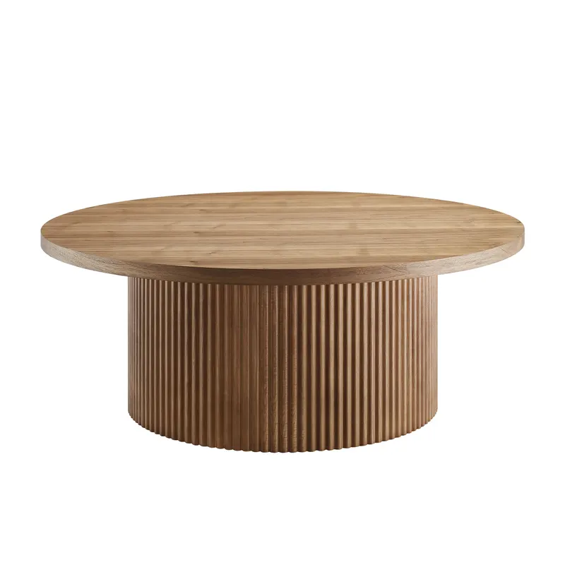 Couchtisch Ø 85 cm Walnuss, Ansicht 1