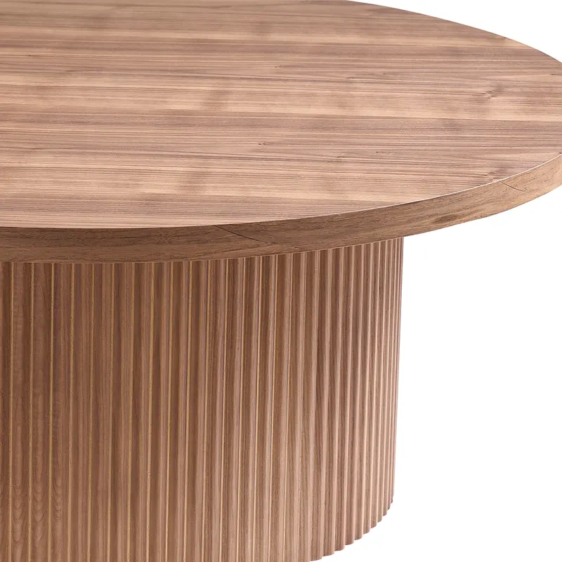 Couchtisch Ø 85 cm Walnuss, Ansicht 3
