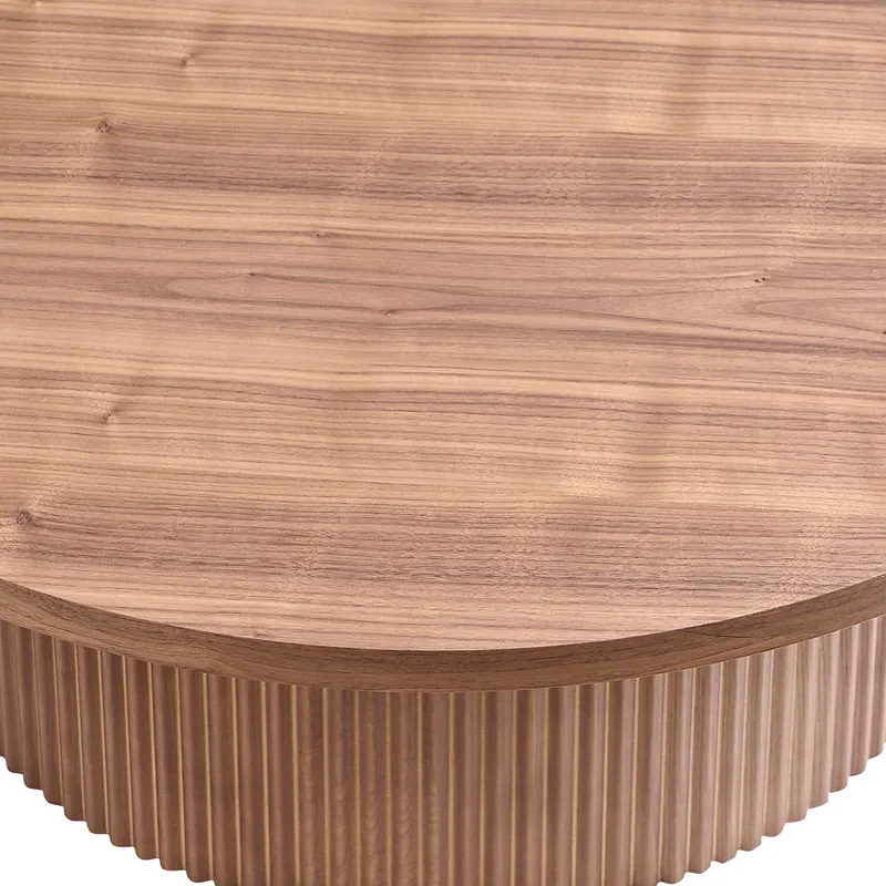 Couchtisch Ø 85 cm Walnuss, Ansicht 4