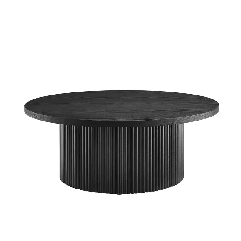 Couchtisch Ø 85 cm Schwarz, Ansicht 1