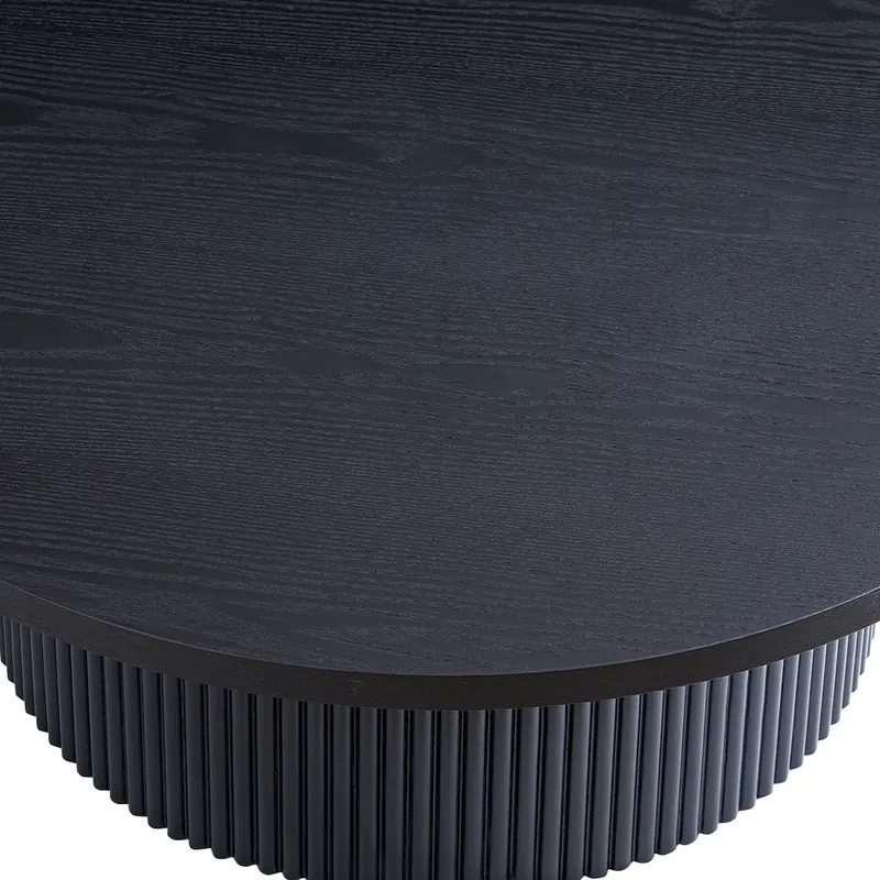Couchtisch Ø 85 cm Schwarz, Ansicht 4