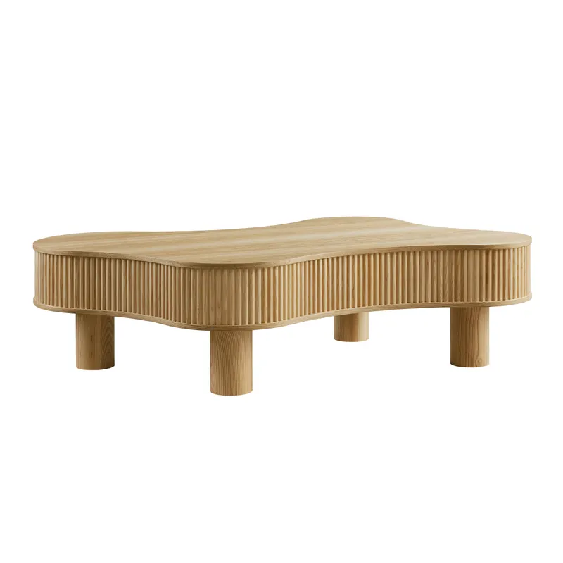 Lamina Couchtisch 116 × 77 cm, Natur