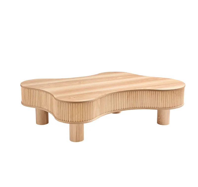 Couchtisch 116 × 77 cm Natur, Ansicht 2