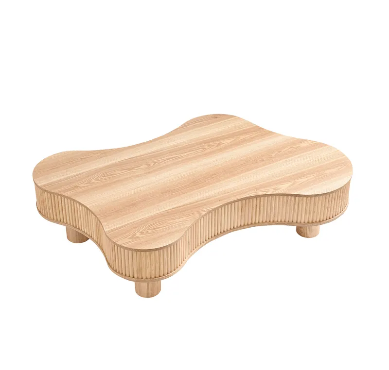 Couchtisch 116 × 77 cm Natur, Ansicht 3