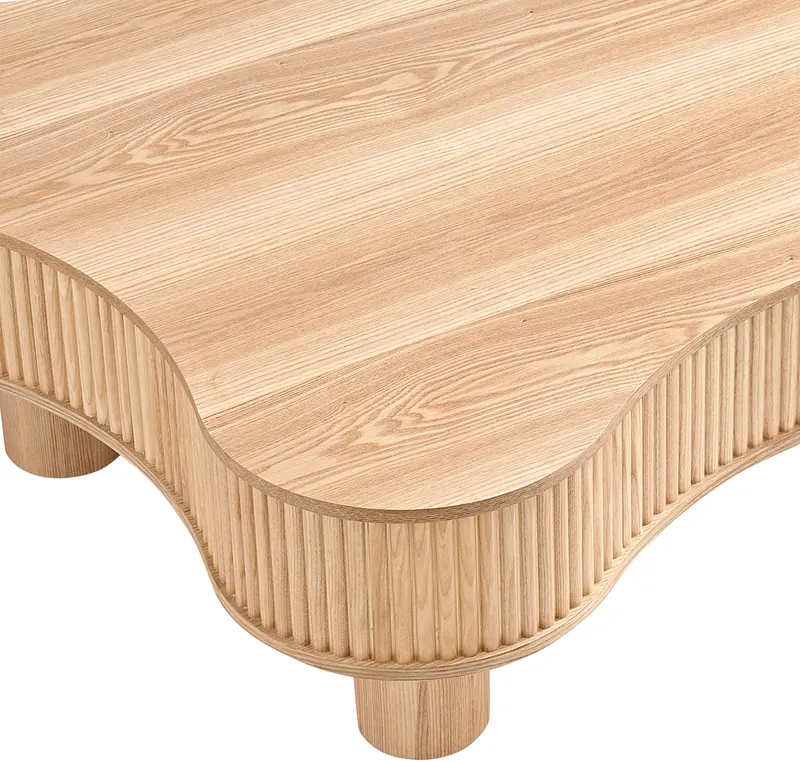 Couchtisch 116 × 77 cm Natur, Ansicht 5