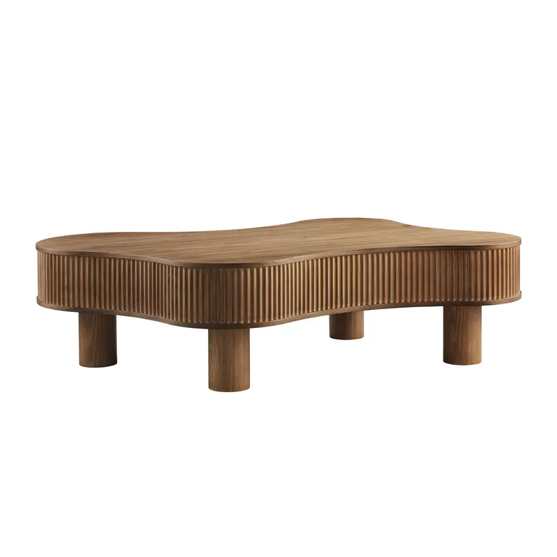 Couchtisch 116 × 77 cm Walnuss, Ansicht 1