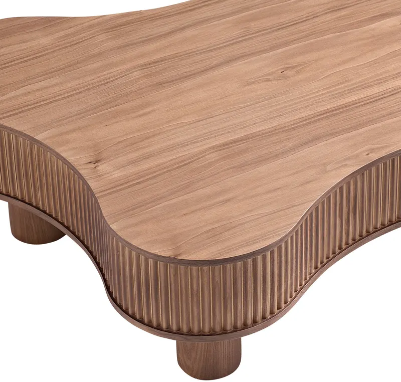 Couchtisch 116 × 77 cm Walnuss, Ansicht 5