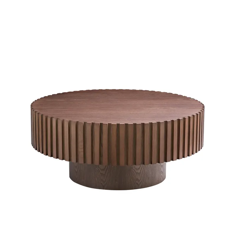 Couchtisch Ø 80 cm Walnuss, Ansicht 1