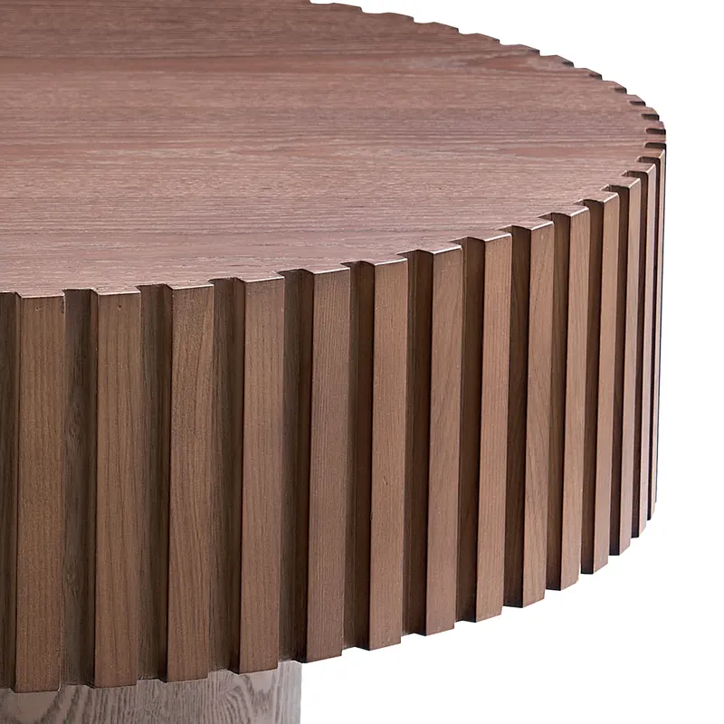 Couchtisch Ø 80 cm Walnuss, Ansicht 3