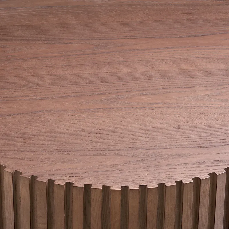 Couchtisch Ø 80 cm Walnuss, Ansicht 4