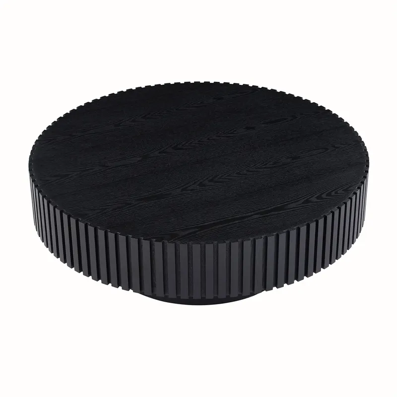 Couchtisch Ø 80 cm Schwarz, Ansicht 2