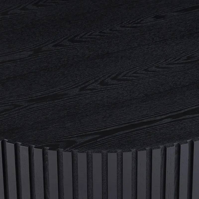 Couchtisch Ø 80 cm Schwarz, Ansicht 3