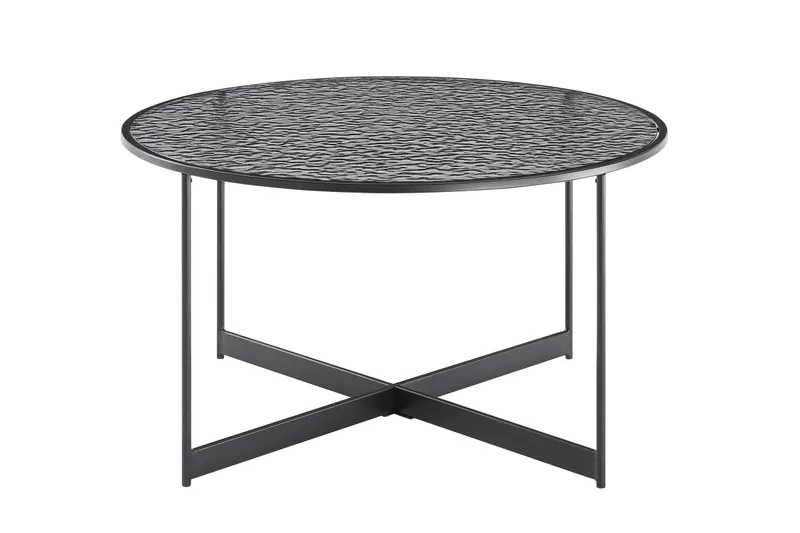 Couchtisch Ø 80 cm Schwarz, Ansicht 1