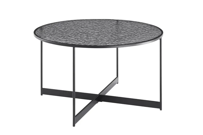 Couchtisch Ø 80 cm Schwarz, Ansicht 2