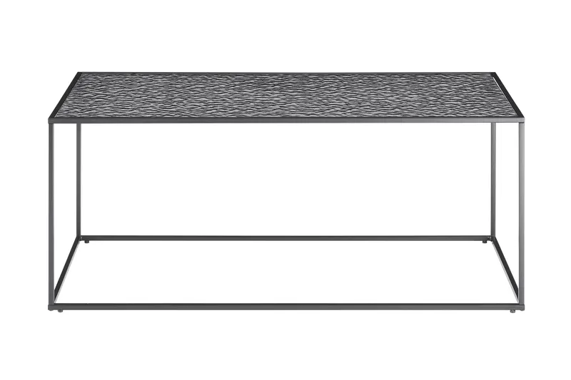 Couchtisch 110 × 55 cm Schwarz, Ansicht 1