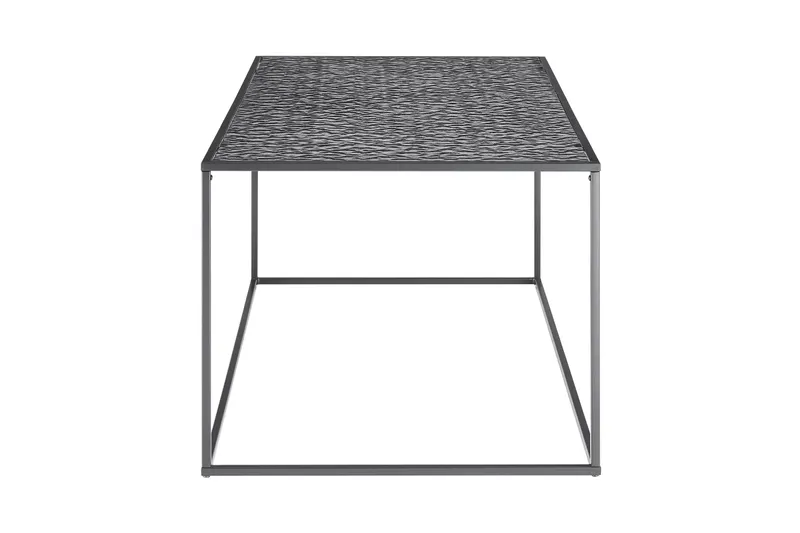 Couchtisch 110 × 55 cm Schwarz, Ansicht 4