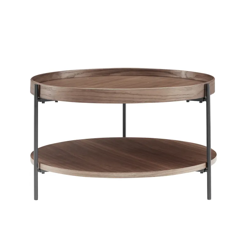 Couchtisch-Set 2-teilig Walnuss, Ansicht 2
