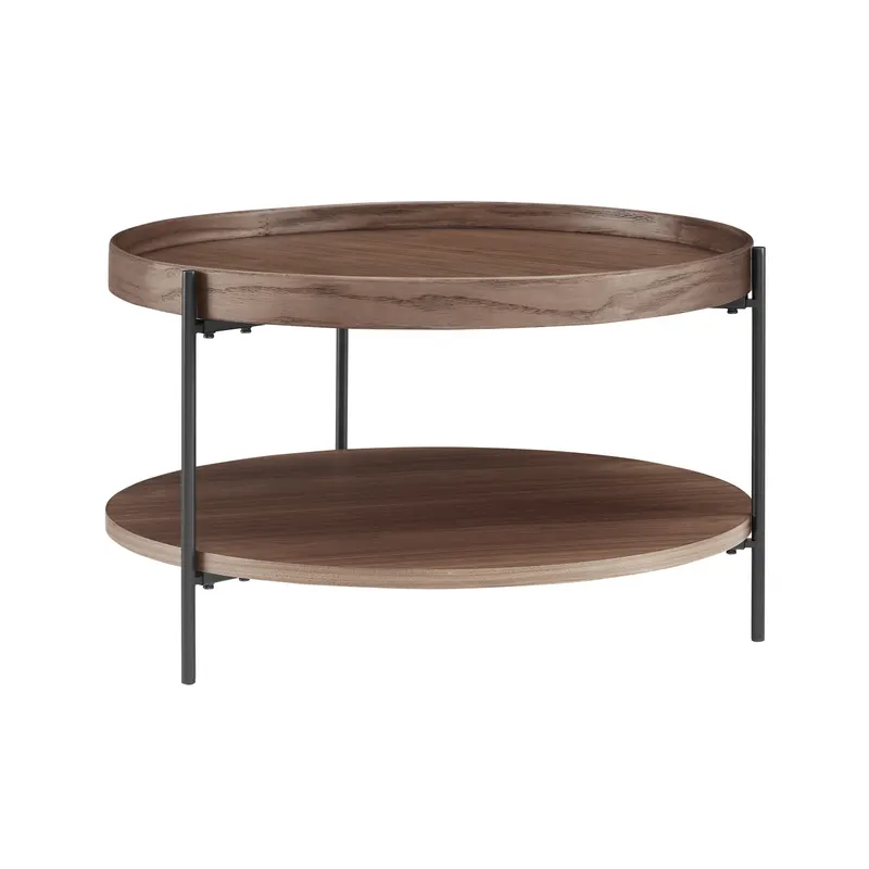 Couchtisch-Set 2-teilig Walnuss, Ansicht 3