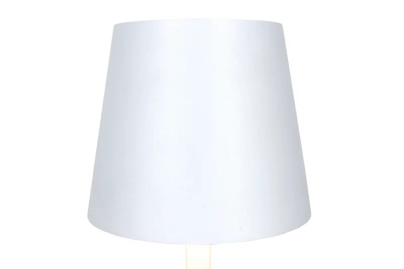 Tischleuchte 29 cm Natur/Weiß mit LED-Akku, Ansicht 6