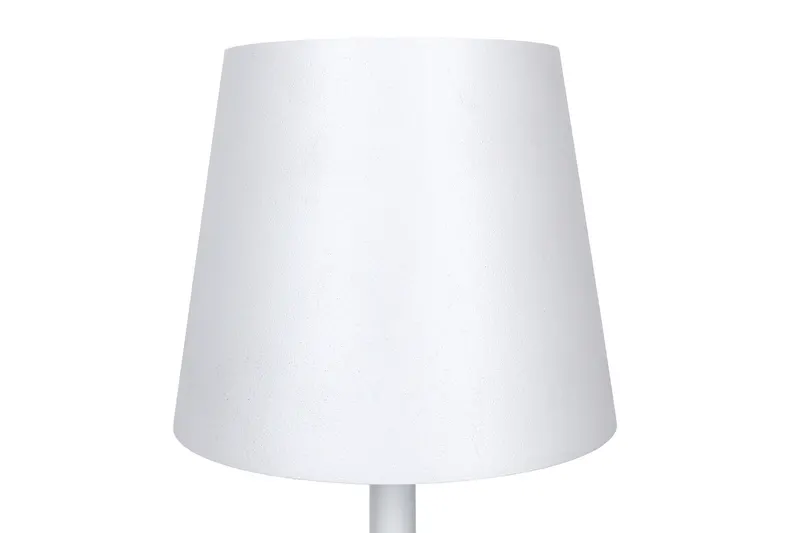 Tischleuchte 29 cm Natur/Weiß mit LED-Akku, Ansicht 7